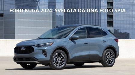 Ford Kuga 2024 Svelta Da Una Foto Spia Min