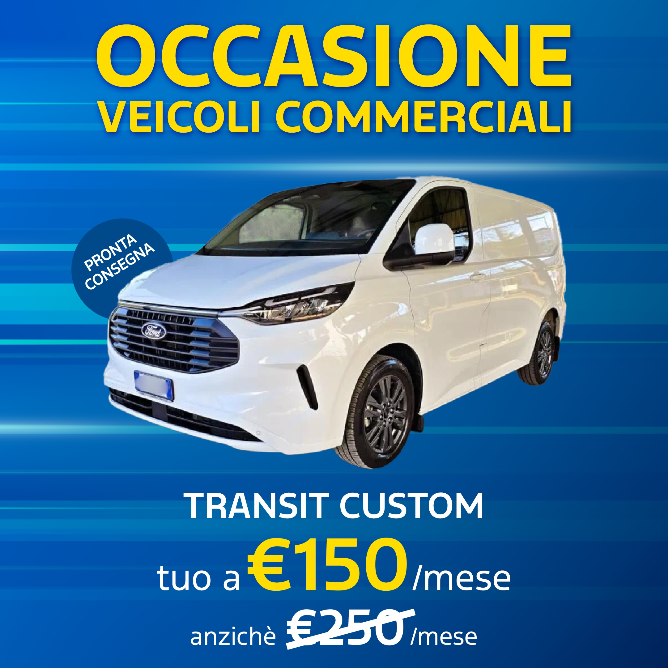 Ford Blubay Transit Custom Occasione Veicoli Commerciali Tua A 150 Al Mese Compressed